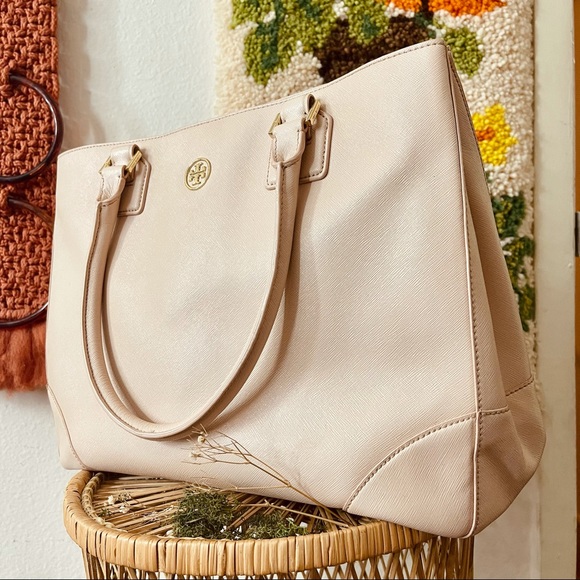 Tory Burch Large Dusty Rose Tote - Picture 1 of 10